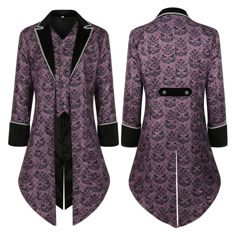 Steampunk purple jacket online