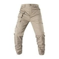 thumbnail image 1 of NaWent Men's Water Resistant Pants Relaxed Fit Tactical Cargo Work Pants with Multi Pocket Khaki 10(XL), 1 of 6