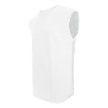 NaWent Men's Workout Swim Sleeveless Shirts Quick Dry Beach Pool Solid Color Tech Running Athletic Exercise Muscle Tank Top Big and Tall on Clearance White 10(XL)