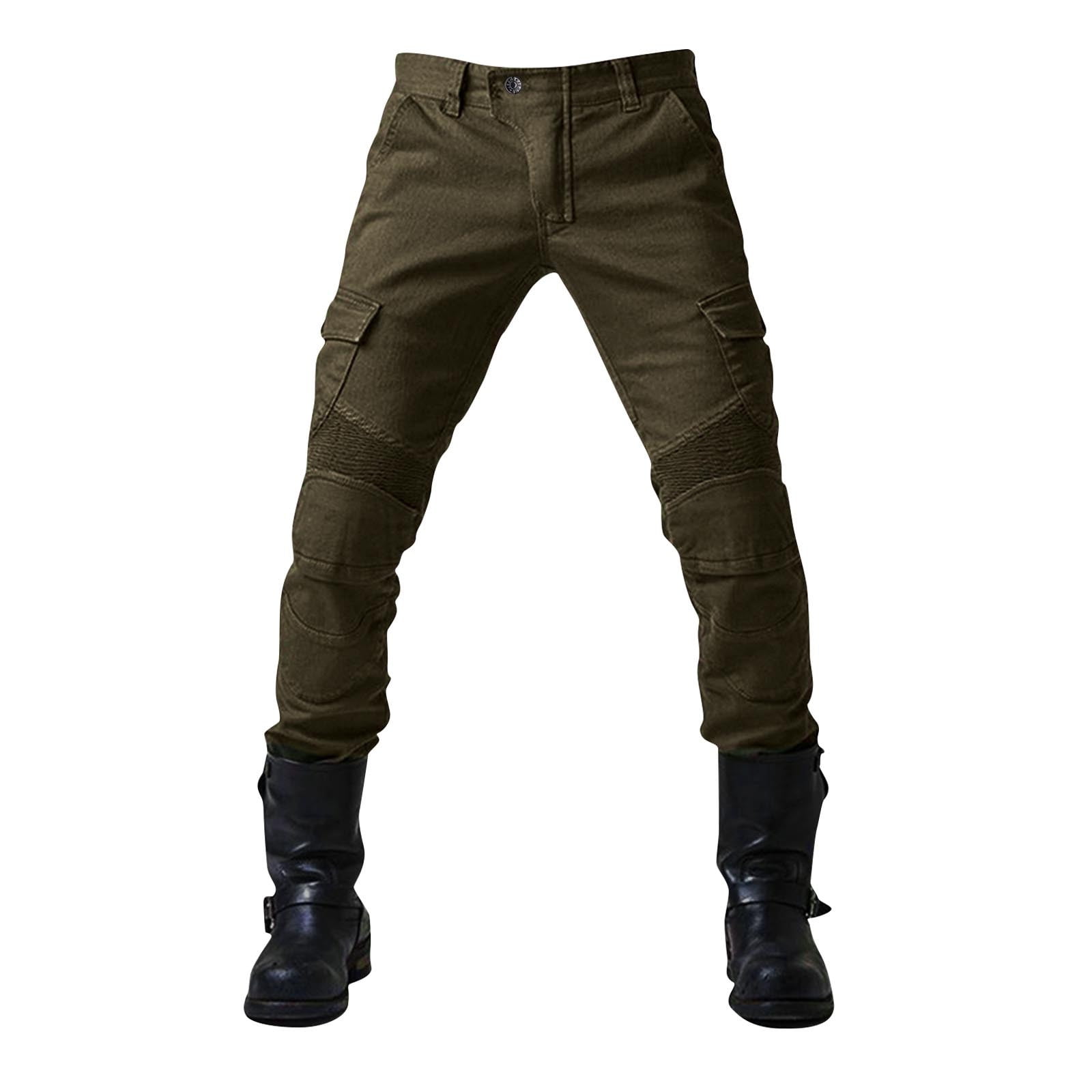 Resurgence Gear CE Cargo PEKEV Motorcycle Trousers Military Green - View #7