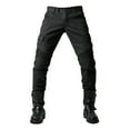 thumbnail image 1 of NaWent Mens Motorcycle Riding Pants,Motocross Wear Resistant Durable Trousers Motorbike Knee Hip Armored Jeans Black 10(XL), 1 of 4