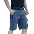 thumbnail image 1 of NaWent Work Pants Men's Shorts Multi Pocket Outdoor Work Pants Half Pants Five Quarter Pants Waterproof Shorts Gray 3XL, 1 of 3