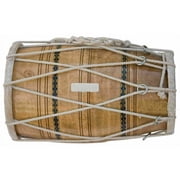 Naad Musical Rope Dholak/Dholki Folk Traditional Musical Instrument With Cover 2023 - Natural