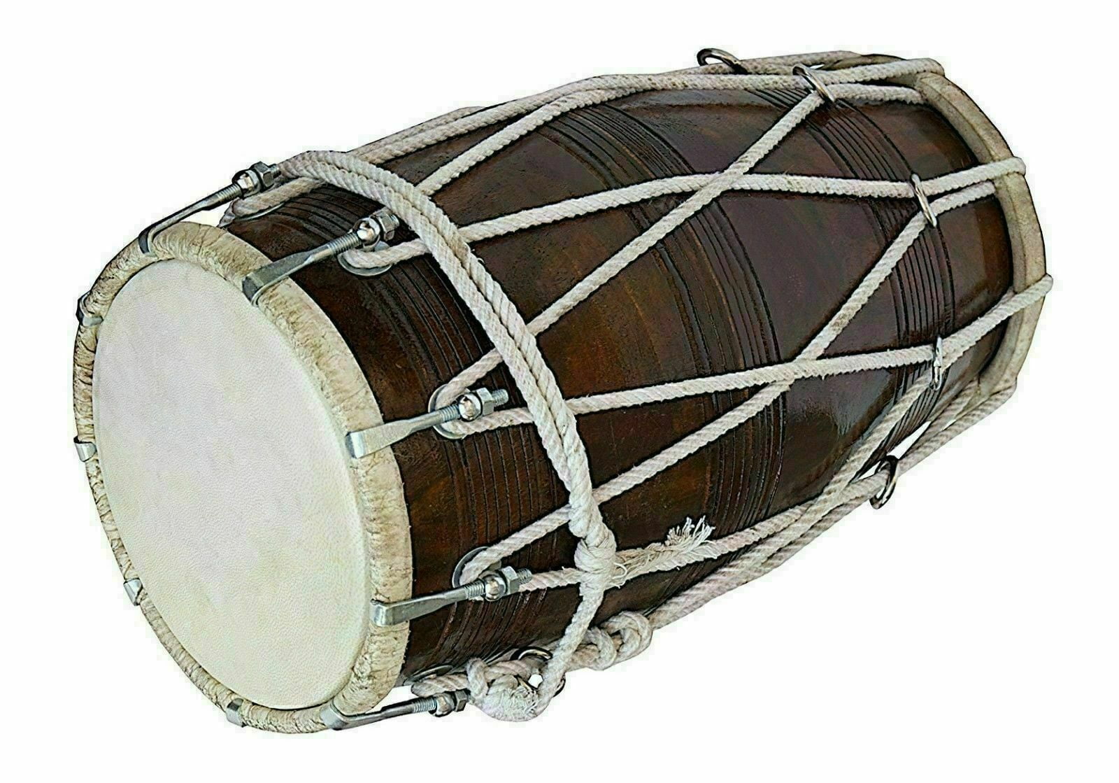 Naad Naad Musical Rope Indian Dholak/Dholki Traditional musical Instrument With Cover 2023