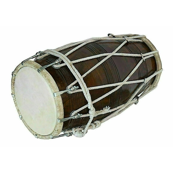 Naad Naad Musical Rope Indian Dholak/Dholki Traditional musical Instrument With Cover 2023