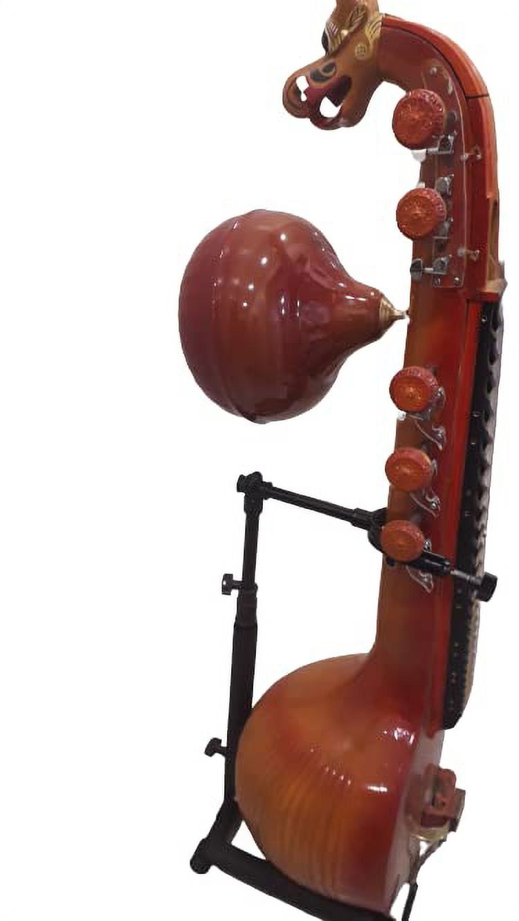 Naad veena, sitar, guitar and tambura soft cushioned adjustable stand