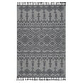 thumbnail image 1 of Naar Guros 4X6 Area Rug, White/Grey Geometric, Non-Shedding Area Rugs for Home Bedroom, Kitchen Floor, Bathroom, Dining and Office, 1 of 7