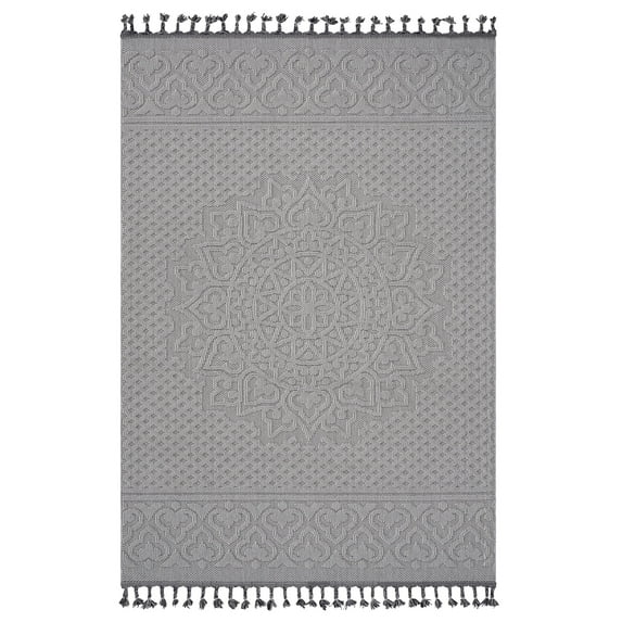 Naar Guros 5X7 Area Rug, Ivory Geometric, Non-Shedding Area Rugs for Home Bedroom, Kitchen Floor, Bathroom, Dining and Office