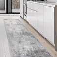 thumbnail image 1 of Naar Marfi 2X8 Area Rug, Light Grey Abstract, Non-Slip and Non-Shedding Area Rugs for Home Bedroom, Kitchen Floor, Bathroom, Dining and Office, 1 of 9