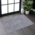 thumbnail image 1 of Naar Maval 2X3 Area Rug, Blue/Cream Oriental, Machine Washable Rugs for Living Room, Non-Slip, Non-Shedding and Foldable Rugs, 1 of 9