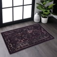 thumbnail image 1 of Naar Maval 2X3 Area Rug, Burgundy/Black Oriental, Machine Washable Rugs for Living Room, Non-Slip, Non-Shedding and Foldable Rugs, 1 of 8