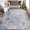 GEOMETRIC - BLUE/GREY, variant on Naar Payas 2X3 Area Rug, Cream/Brown Power Loom Crafted Area Rugs for Indoor Living Room, Bedroom, and Dining Room