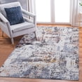 thumbnail image 1 of Naar Payas 6X9 Area Rug, Ivory/Blue Abstract Power Loom Crafted Area Rugs for Indoor Living Room, Bedroom, and Dining Room, 1 of 8