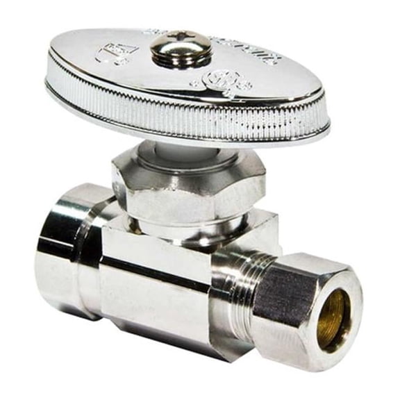 Nabco 98050LF Nabco Straight Stop - 0.375 x 0.5 in. CPVC