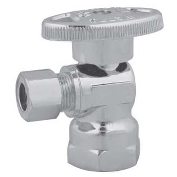 Nabco 98051LF Nabco Angle Supply Stop 0.375 Comp x 0.625 in.