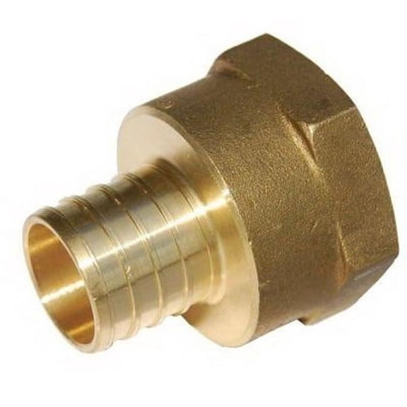 Nabco PZ1022LF Nabco Adapter 0.75 Pex x 0.5 in. Fpt Brass