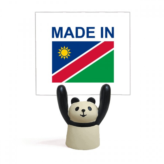 Nabia Country Love Memo Holder Cartoon Animal Panda Stand Decoration