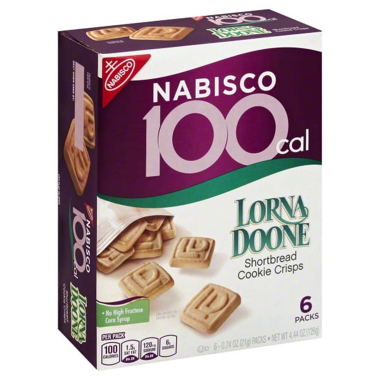 Nabisco Lorna Doone 100 Cal Shortbread Cookie Crisps Packs