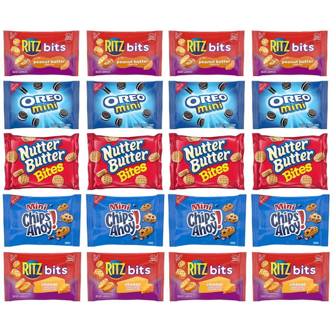 Nabisco Assorted Cookies & Crackers Variety Pack (40 pcs, 1 oz each