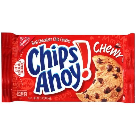 Nabisco Chips Ahoy! Chewy Chocolate Chip Cookies (Pack of 3)
