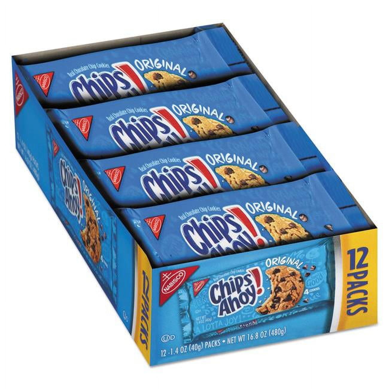 Nabisco-1PK Chips Ahoy Cookies, Chocolate Chip, 1.4 Oz Pack