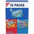 thumbnail image 1 of 2pack-Nabisco Cookie Variety Pack, OREO Mini, Nutter Butter Bites, CHIPS AHOY! Mini, 10 Snack Packs, 1 of 2
