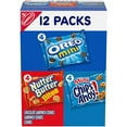 thumbnail image 1 of Nabisco Cookie Variety Pack OIF8&nbsp;OREO Mini, Nutter Butter Bites, CHIPS AHOY! Mini, 12 Snack Packs, 1 of 3