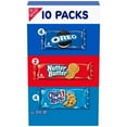 thumbnail image 1 of Nabisco Cookie Variety Pack, OREO, Nutter Butter, CHIPS AHOY!, 10 Snack Packs (4 Cookies Per Pack), 1 of 1