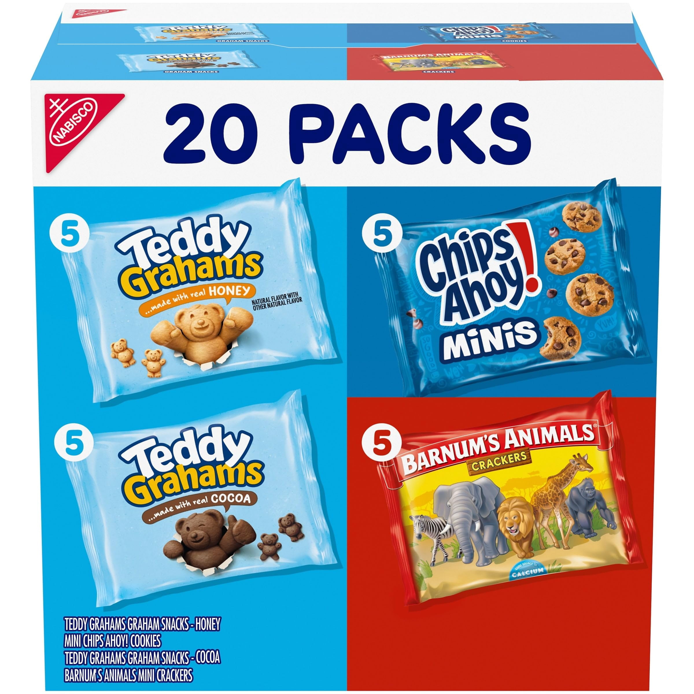 Nabisco Fun Shapes Variety Pack, Barnum's Animal Crackers