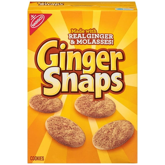Nabisco Ginger Snaps Cookies 16 oz. Box (Pack of 2)