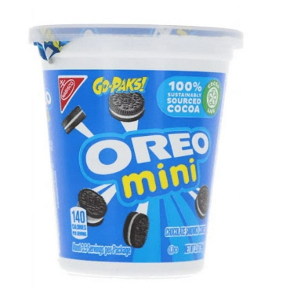 Nabisco Go-Paks, Oreo Mini, Count 1 - Cookie & Cracker / Grab Varieties & Flavors