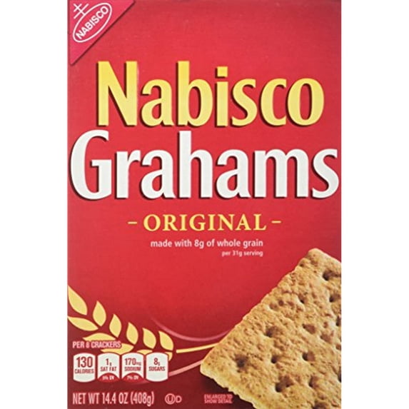 Nabisco, Grahams, Original, 14.4Oz Box (Pack Of 3)
