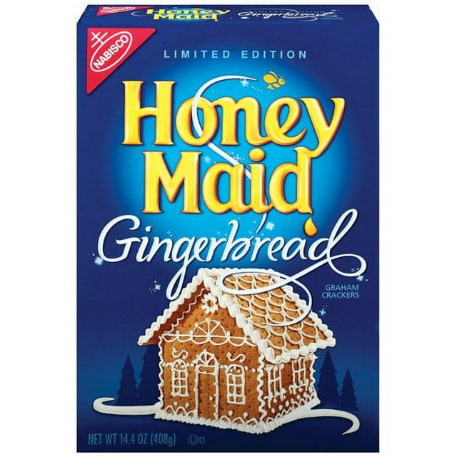 Nabisco Honey Maid Gingerbread Graham Crackers Limited Edition, 14.4 Oz