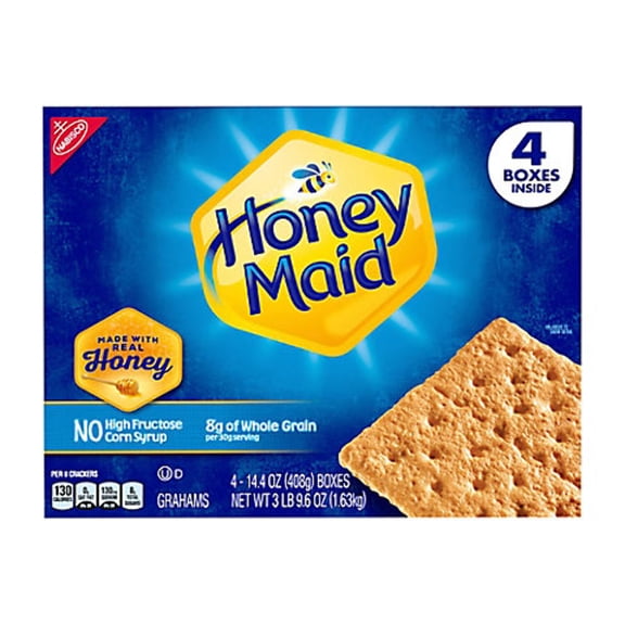 Nabisco Honey Maid Honey Graham Crackers (14.4 Ounce 4 Pack)