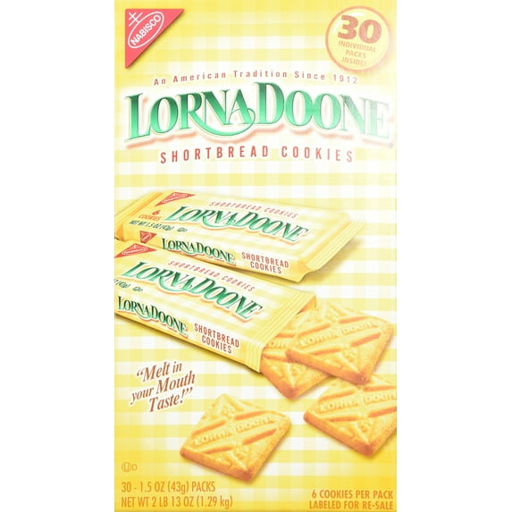 Nabisco Lorna Doone Shortbread CM31 Cookies - 30 Count