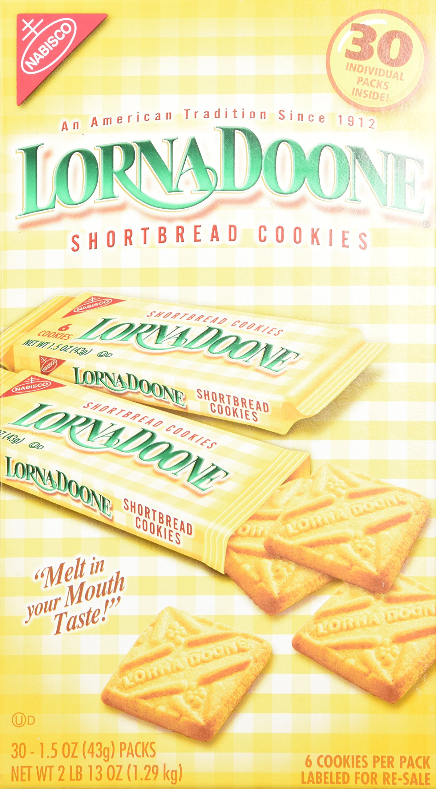 Nabisco?Lorna Doone?Shortbread Cookies 30 Ct. SCS by Nabisco