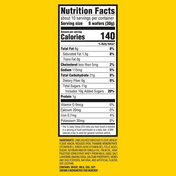 Nabisco NILLA Wafers Cookies 11 oz - Pack of 1