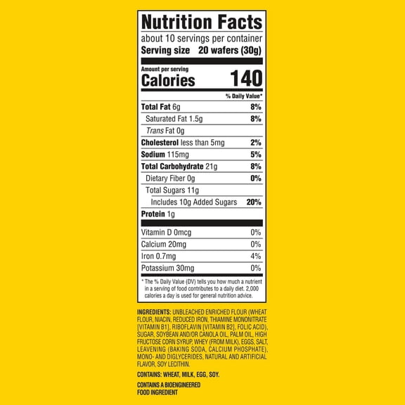 Nabisco NILLA Wafers Mini Cookies 11 oz - Pack of 1