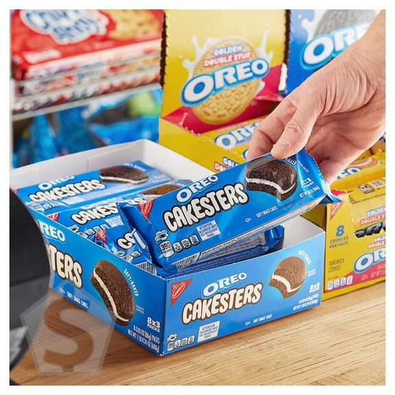Nabisco Oreo Cakesters Snack Pack 3-Count (3.03 oz.) - 48/Case