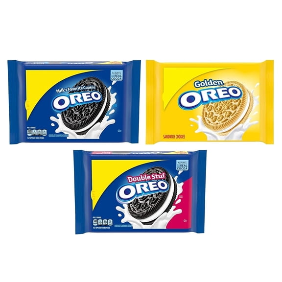 Nabisco Oreo Cookies Variety, 60 Count (120 Cookies, 51.6 Ounce Total)