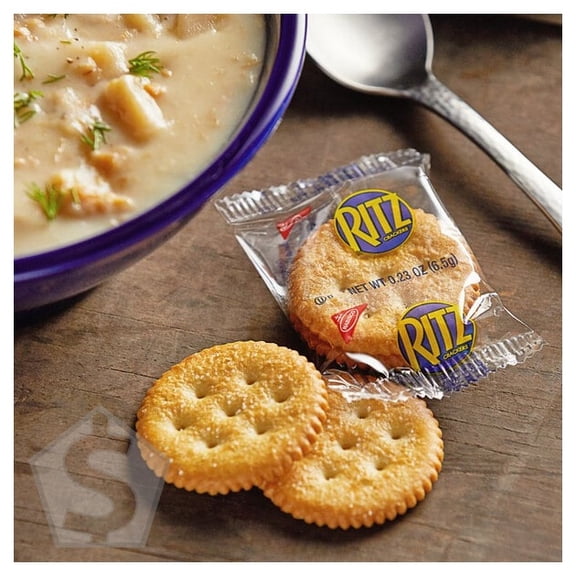 Nabisco Ritz 2 Count (0.23 oz.) Original Crackers - 300/Case