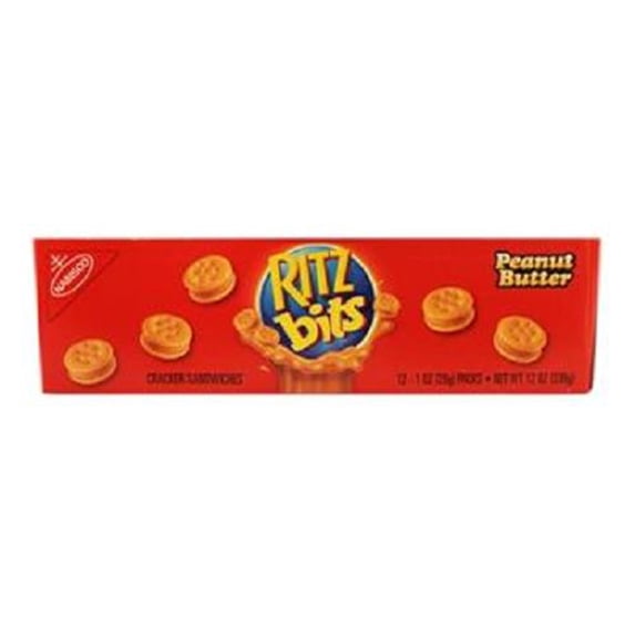 Nabisco Ritz Bits Peanut Butter Cracker Sandwich (12 Pack)