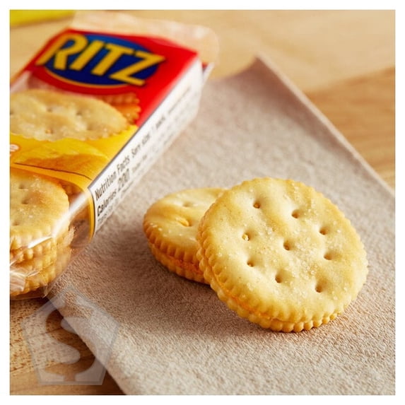 Nabisco Ritz Cheese Sandwich Crackers 1.35 oz. - 112/Case