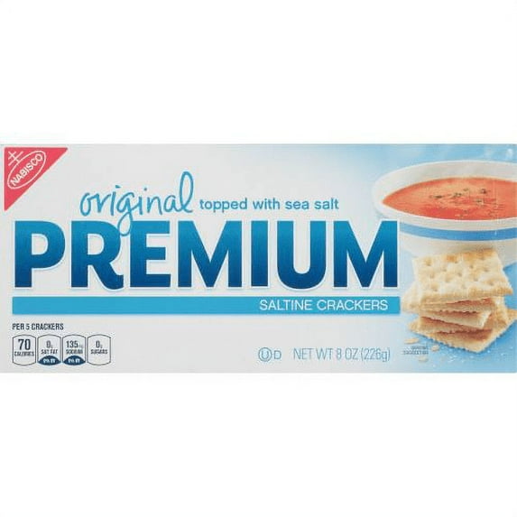 Nabisco Saltine Crackers Original - 8.0 Oz. (Pack of 6)