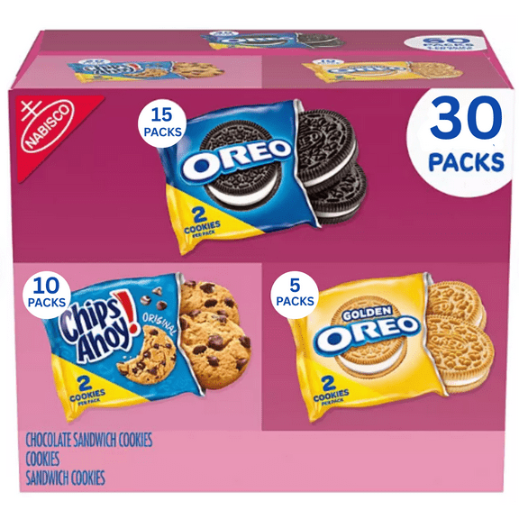 Nabisco Sweet Treats Variety Pack, 30 pk.
