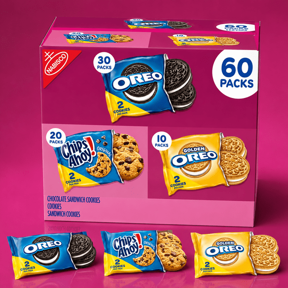 Nabisco Sweet Treats Variety Pack, 60 pk.