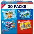 thumbnail image 1 of Nabisco Team Favorites Variety BCF26 Pack, OREO Mini, CHIPS AHOY! Mini, Teddy Grahams Honey & Barnum's Animal Crackers, 30 Snack Packs, 1 of 3