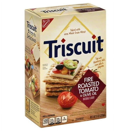 Nabisco Triscuit Fire Roasted Tomato & Olive Oil Crackers, 9 Oz.