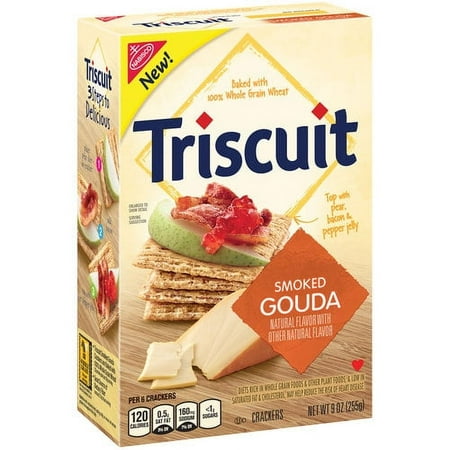 Nabisco Triscuit Smoked Gouda Crackers, 9 Oz.