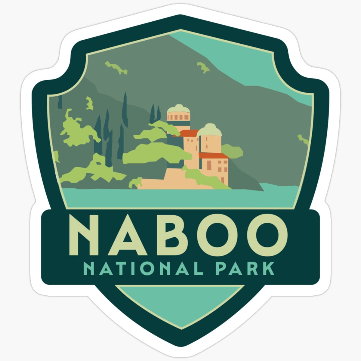 Naboo National Park Sticker. Gift For You - Decorate Laptops, Water ...